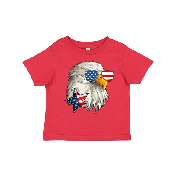 Inktastic USA Patriotic Eagle July 4th American Boys or Girls Toddler T-Shirt