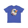 thumbnail image 1 of Inktastic USA Patriotic Eagle July 4th American Youth T-Shirt, 1 of 5