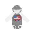 thumbnail image 1 of Inktastic USA Soccer Boys or Girls Long Sleeve Baby Bodysuit, 1 of 5