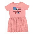 thumbnail image 1 of Inktastic USA Soccer Girls Toddler Dress, 1 of 5