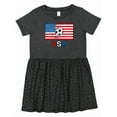 thumbnail image 1 of Inktastic USA Soccer Girls Toddler Dress, 1 of 5