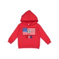 thumbnail image 1 of Inktastic USA Soccer Toddler Hoodie, 1 of 4