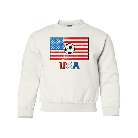 Inktastic USA Soccer Youth Sweatshirt