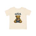 thumbnail image 1 of Inktastic USA Teddy Bear Patriotic Boys or Girls Baby T-Shirt, 1 of 5