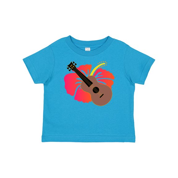 Inktastic Ukulele Hawaiian Music Girls Baby T-Shirt