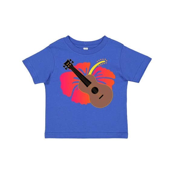 Inktastic Ukulele Hawaiian Music Girls Toddler T-Shirt
