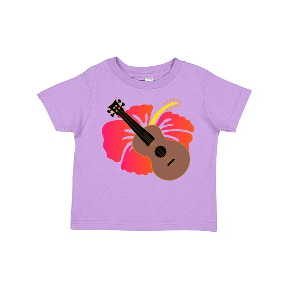 Inktastic Ukulele Hawaiian Music Girls Toddler T-Shirt