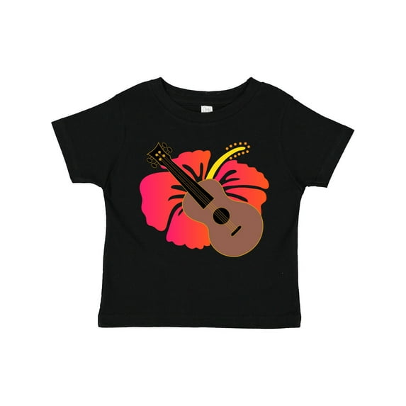 Inktastic Ukulele Hawaiian Music Girls Toddler T-Shirt