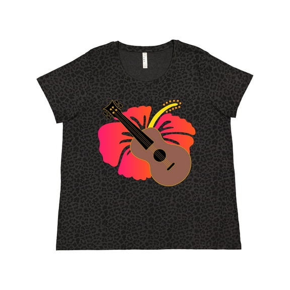 Inktastic Ukulele Hawaiian Music Women's Plus Size T-Shirt