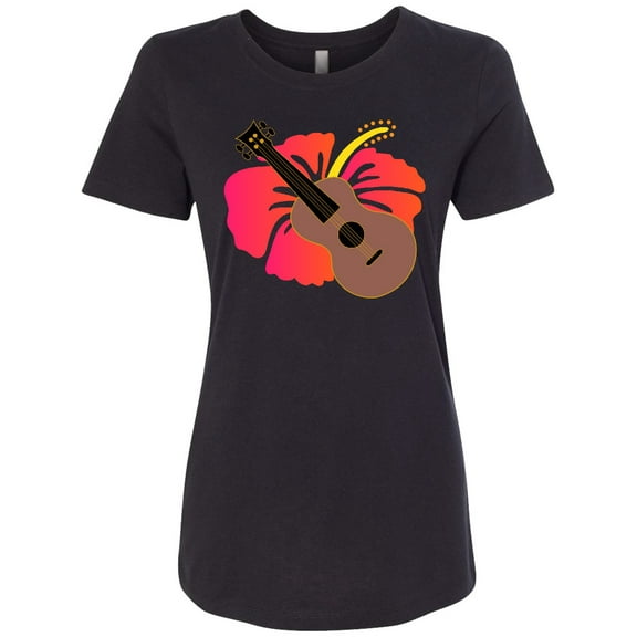 Inktastic Ukulele Hawaiian Music Women's T-Shirt