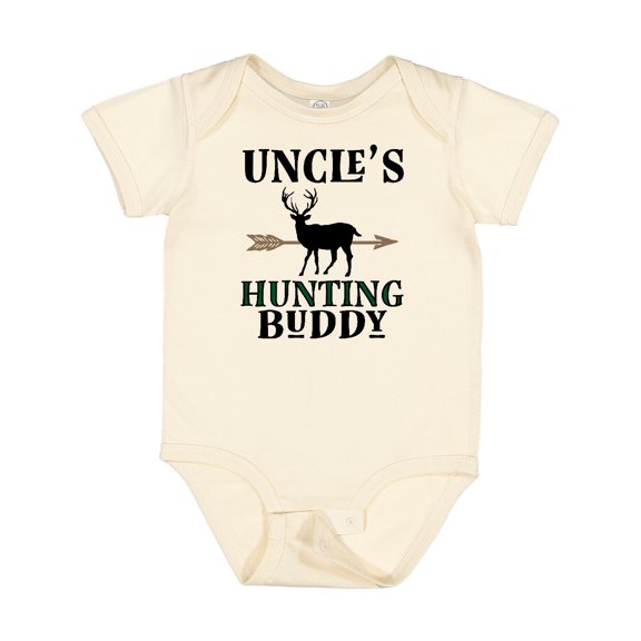 Inktastic Uncle Deer Hunting Buddy Boys Baby Bodysuit