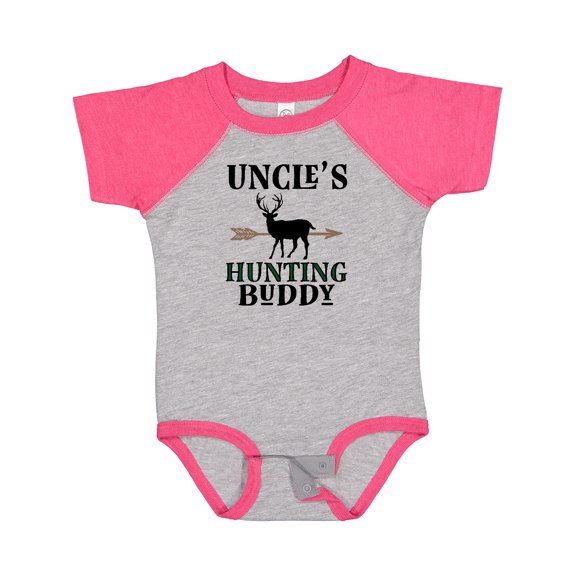 Inktastic Uncle Deer Hunting Buddy Boys Baby Bodysuit
