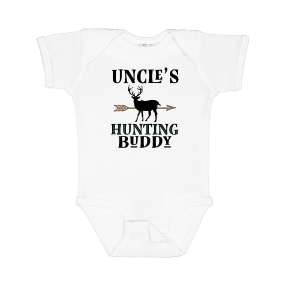 Inktastic Uncle Deer Hunting Buddy Boys Baby Bodysuit