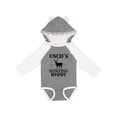 thumbnail image 1 of Inktastic Uncle Deer Hunting Buddy Boys Long Sleeve Baby Bodysuit, 1 of 5