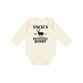 thumbnail image 1 of Inktastic Uncle Deer Hunting Buddy Boys Long Sleeve Baby Bodysuit, 1 of 5