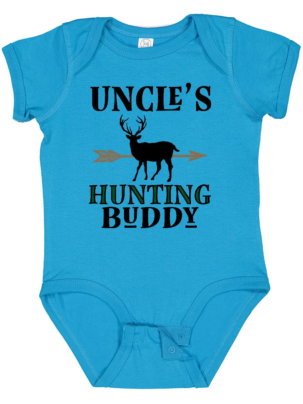 Inktastic Uncle Deer Hunting Buddy Gift Baby Boy Bodysuit
