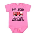 thumbnail image 1 of Inktastic Uncle Firefighter for Nephew Boys or Girls Baby Bodysuit, 1 of 5