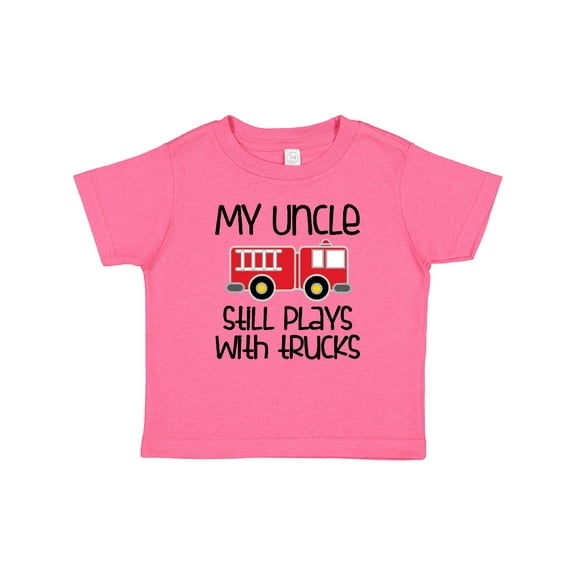 Inktastic Uncle Firefighter for Nephew Boys or Girls Baby T-Shirt