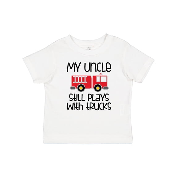 Inktastic Uncle Firefighter for Nephew Boys or Girls Baby T-Shirt