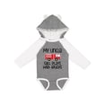 thumbnail image 1 of Inktastic Uncle Firefighter for Nephew Boys or Girls Long Sleeve Baby Bodysuit, 1 of 5
