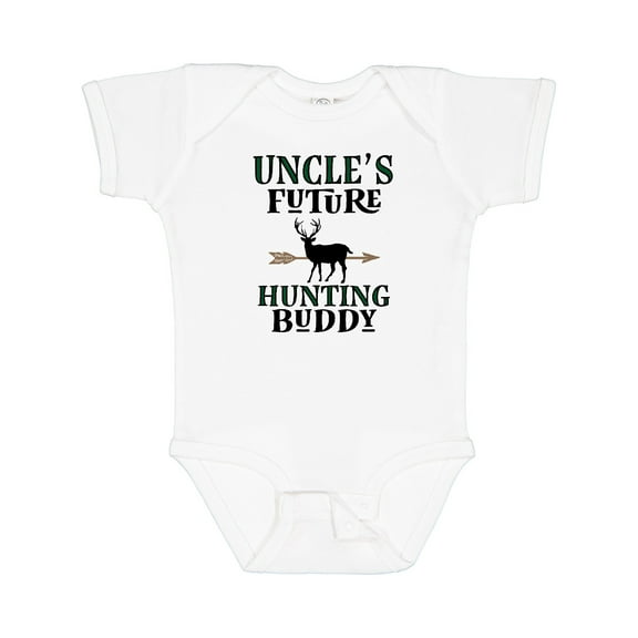 Inktastic Uncle Future Hunting Buddy Boys Boys Baby Bodysuit