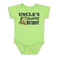 thumbnail image 1 of Inktastic Uncle's Fishing Buddy Boys Baby Bodysuit, 1 of 5