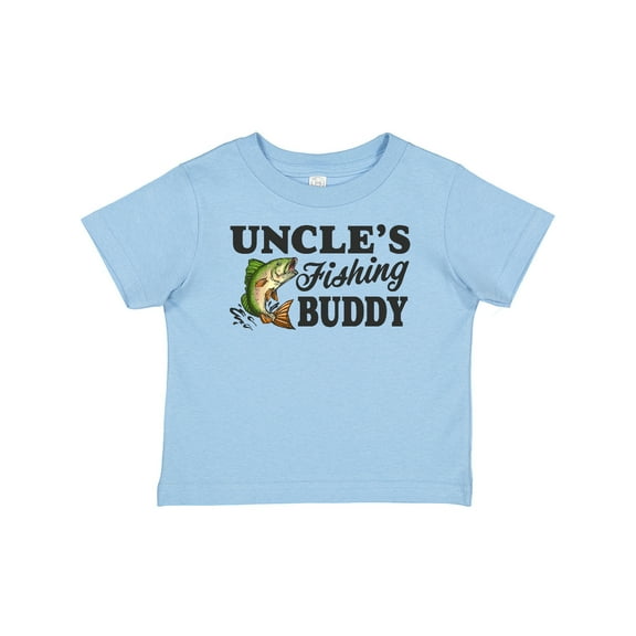 Inktastic Uncle's Fishing Buddy Boys Baby T-Shirt