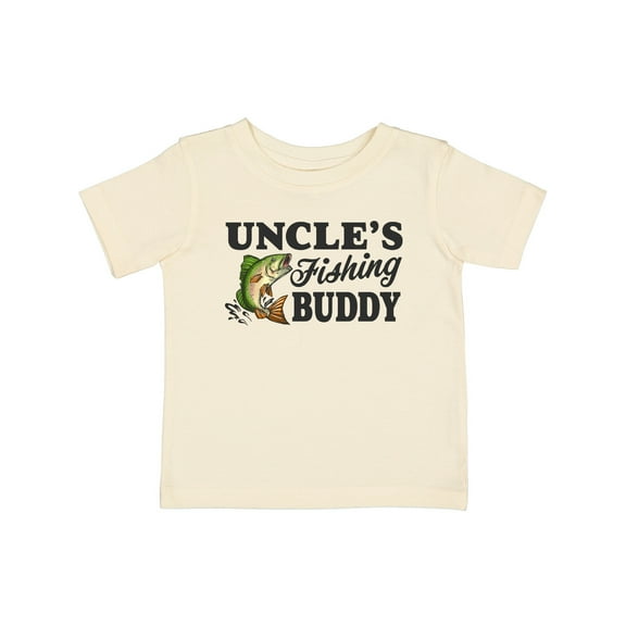 Inktastic Uncle's Fishing Buddy Boys Baby T-Shirt