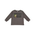 thumbnail image 1 of Inktastic Uncle's Fishing Buddy Boys Long Sleeve Toddler T-Shirt, 1 of 5