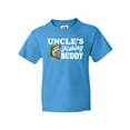 thumbnail image 1 of Inktastic Uncle's Fishing Buddy with White Text Youth T-Shirt, 1 of 5