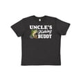 thumbnail image 1 of Inktastic Uncle's Fishing Buddy with White Text Youth T-Shirt, 1 of 5