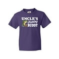 thumbnail image 1 of Inktastic Uncle's Fishing Buddy with White Text Youth T-Shirt, 1 of 5