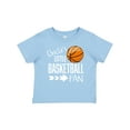 thumbnail image 1 of Inktastic Uncle's Little Basketball Fan Boys or Girls Baby T-Shirt, 1 of 5