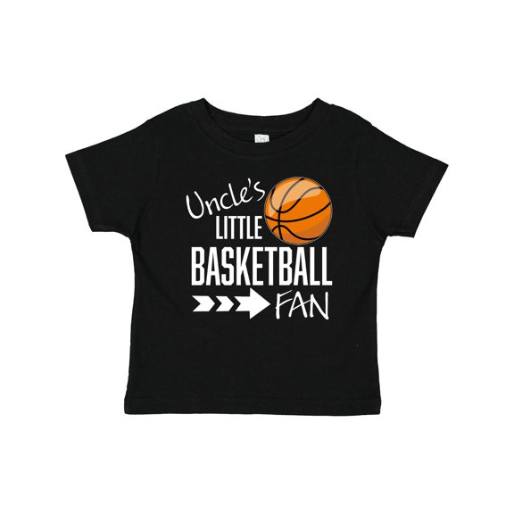 Inktastic Uncle's Little Basketball Fan Boys or Girls Baby T-Shirt