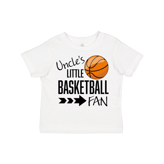 Inktastic Uncle's Little Basketball Fan Boys or Girls Toddler T-Shirt