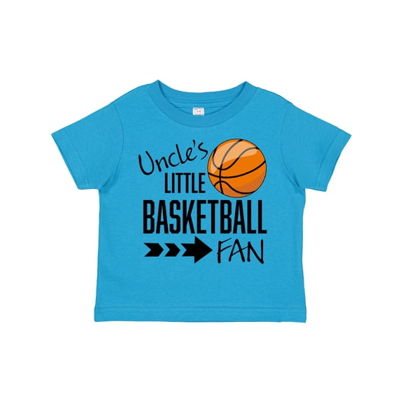 Inktastic Uncle's Little Basketball Fan Boys or Girls Toddler T-Shirt