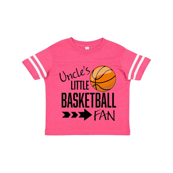 Inktastic Uncle's Little Basketball Fan Boys or Girls Toddler T-Shirt