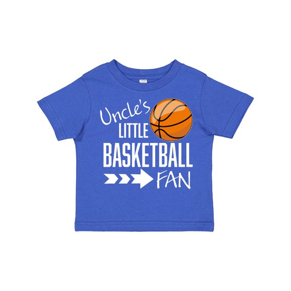 Inktastic Uncle's Little Basketball Fan Boys or Girls Toddler T-Shirt