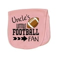 thumbnail image 1 of Inktastic Uncle's Little Football Fan Baby Burp Cloth, 1 of 3