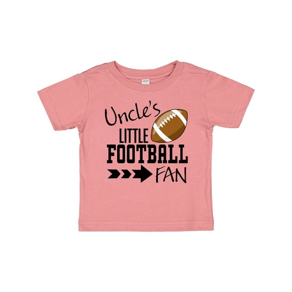 Inktastic Uncle's Little Football Fan Boys or Girls Baby T-Shirt