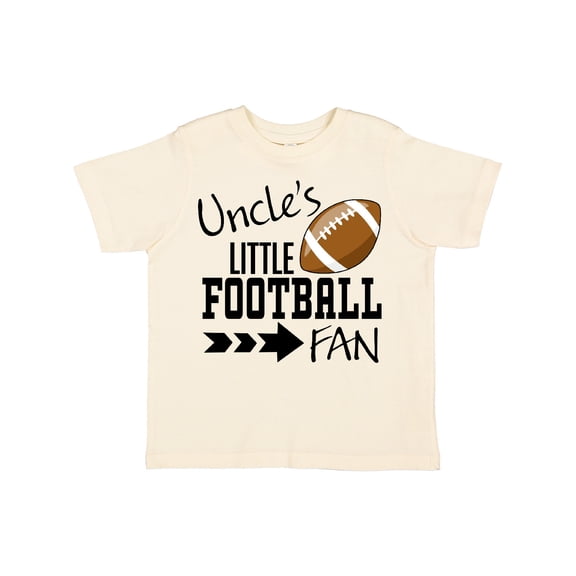 Inktastic Uncle's Little Football Fan Boys or Girls Toddler T-Shirt