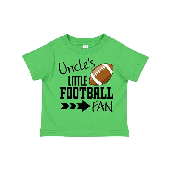 Inktastic Uncle's Little Football Fan Boys or Girls Toddler T-Shirt