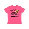 thumbnail image 1 of Inktastic Uncle's Little Football Fan Youth T-Shirt, 1 of 5