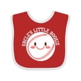 thumbnail image 1 of Inktastic Uncle's Little Rookie Baseball Boys or Girls Baby Bib, 1 of 4