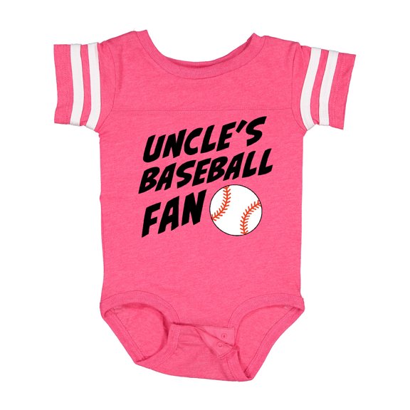 Inktastic Uncles Baseball Fan Boys or Girls Baby Bodysuit