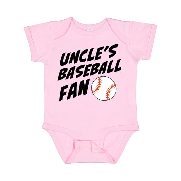 Inktastic Uncles Baseball Fan Boys or Girls Baby Bodysuit