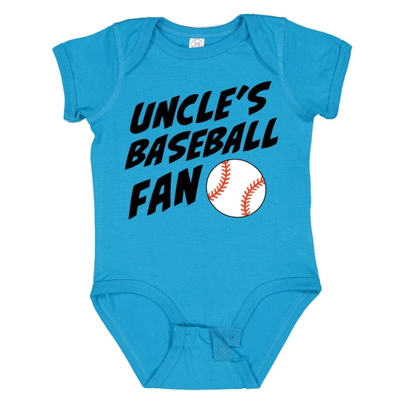 Inktastic Uncles Baseball Fan Boys or Girls Baby Bodysuit