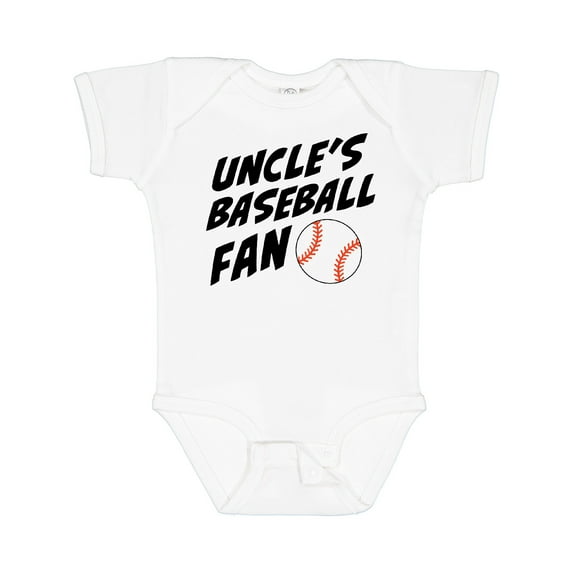 Inktastic Uncles Baseball Fan Boys or Girls Baby Bodysuit