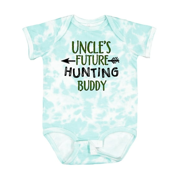 Inktastic Uncles Future Hunting Buddy Boys or Girls Baby Bodysuit