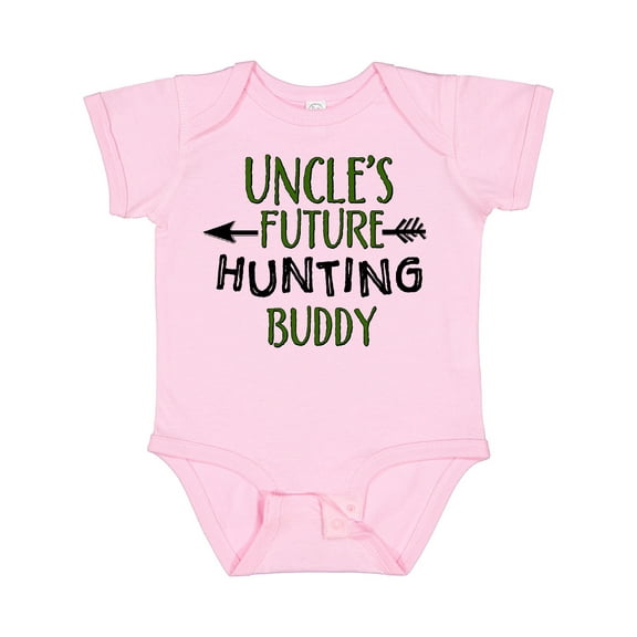 Inktastic Uncles Future Hunting Buddy Boys or Girls Baby Bodysuit